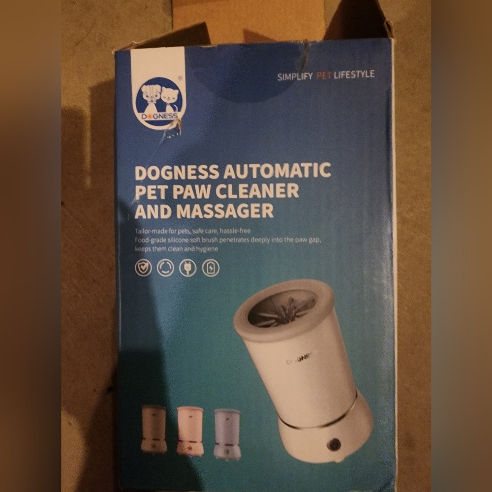 Dogness Automatic Pet Paw Cleaner and Massager